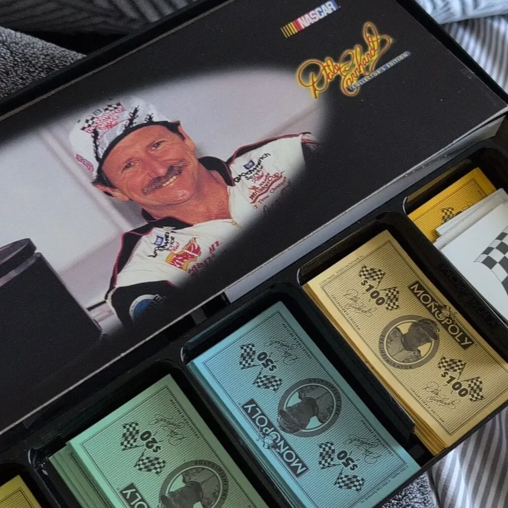 Parker Brothers Monopoly Dale Earnhardt Collector's Edition NASCAR Board Game